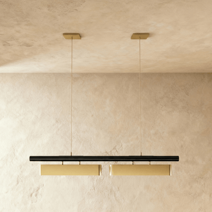 Modern Stainless Steel Multi Head Chandelier