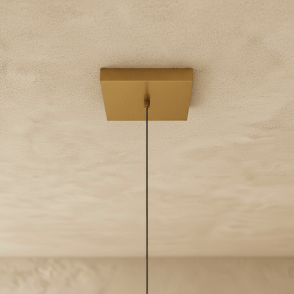 Modern Stainless Steel Multi Head Chandelier