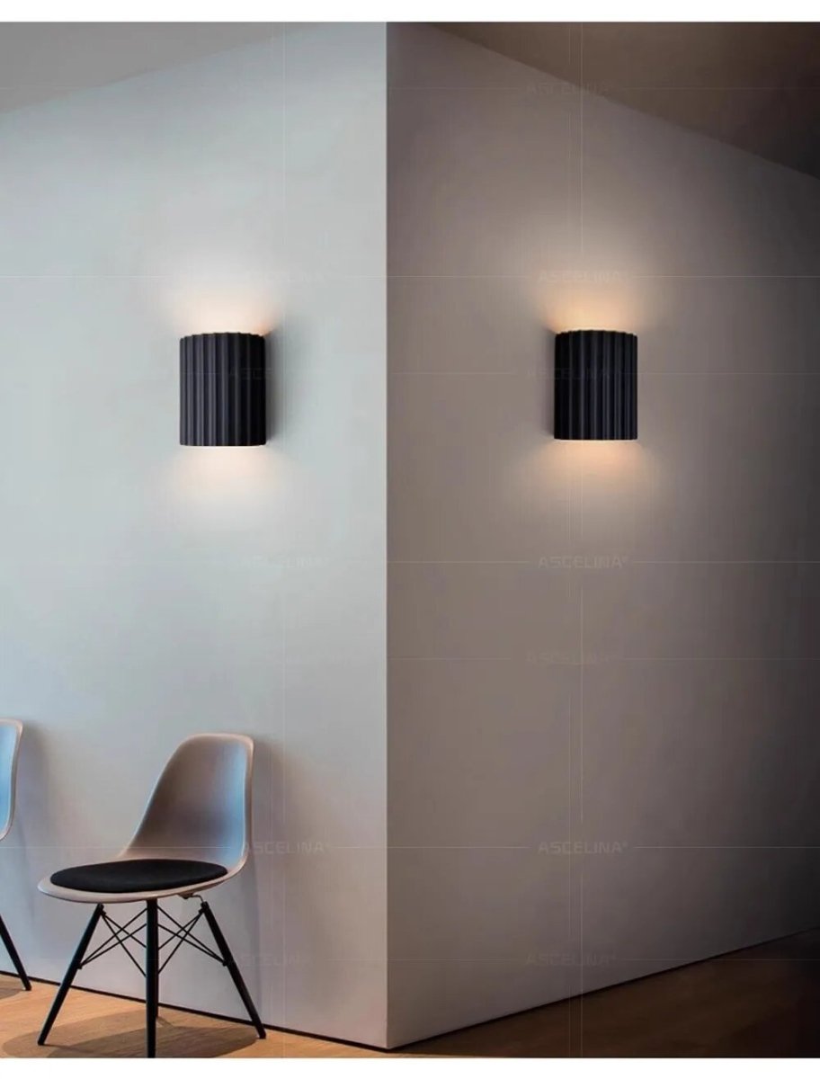 Contemporary Resin LED Wall Sconce 1-Light