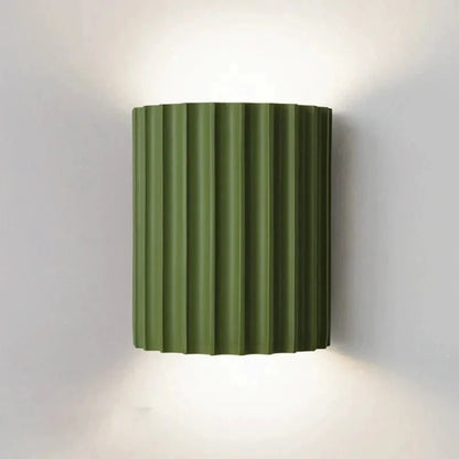 Contemporary Resin LED Wall Sconce 1-Light
