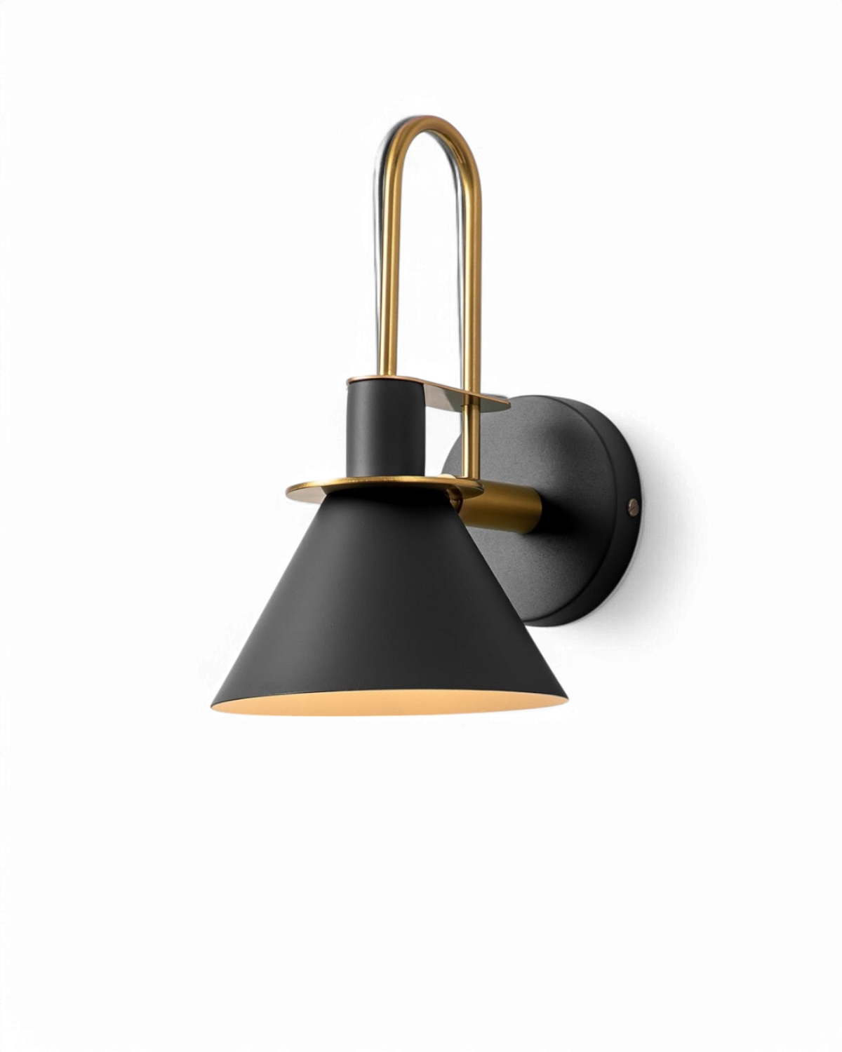 Contemporary Cone Wall Sconce 1-Light