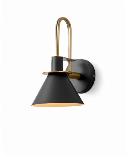 Contemporary Cone Wall Sconce 1-Light
