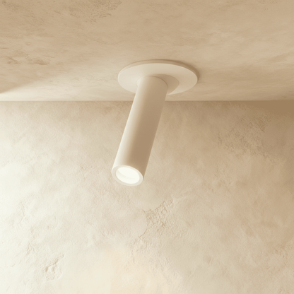 Minimalist Aluminium Cylindrical Shade Ceiling Light 1-Light