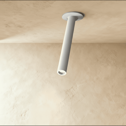 Minimalist Aluminium Cylindrical Shade Ceiling Light 1-Light