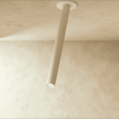 Minimalist Aluminium Cylindrical Shade Ceiling Light 1-Light