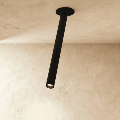 Minimalist Aluminium Cylindrical Shade Ceiling Light 1-Light