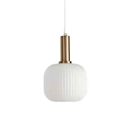 Contemporary Glass Tube Fitting Pendant Light 1-Light