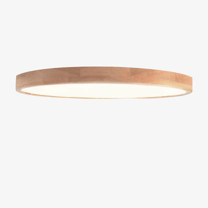 Contemporary Wood Ceiling Light 1-Light