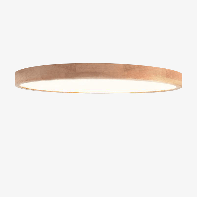Contemporary Wood Ceiling Light 1-Light