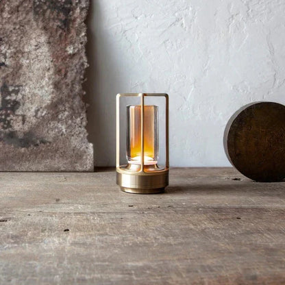 Contemporary Cylinder LED Wireless Table Lamp 1-Light
