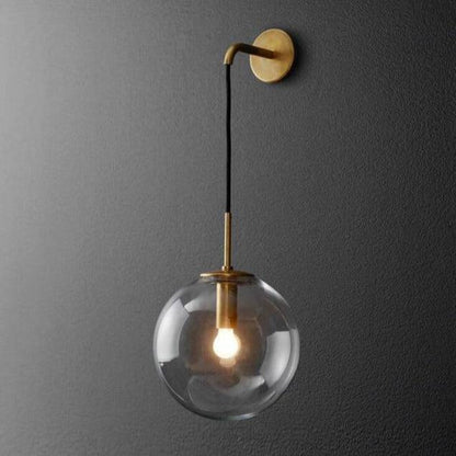 Contemporary Iron Swing Arm Wall Light 1-Light