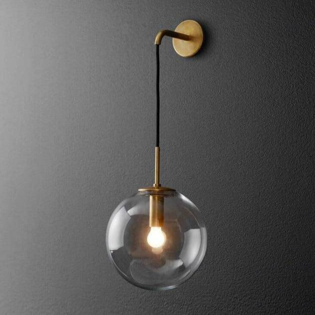Contemporary Iron Swing Arm Wall Light 1-Light