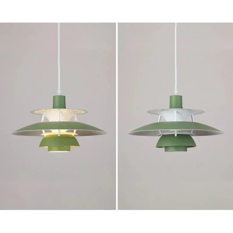 Scandinavian Aluminium Adjustable Angle Pendant Light 1-Light