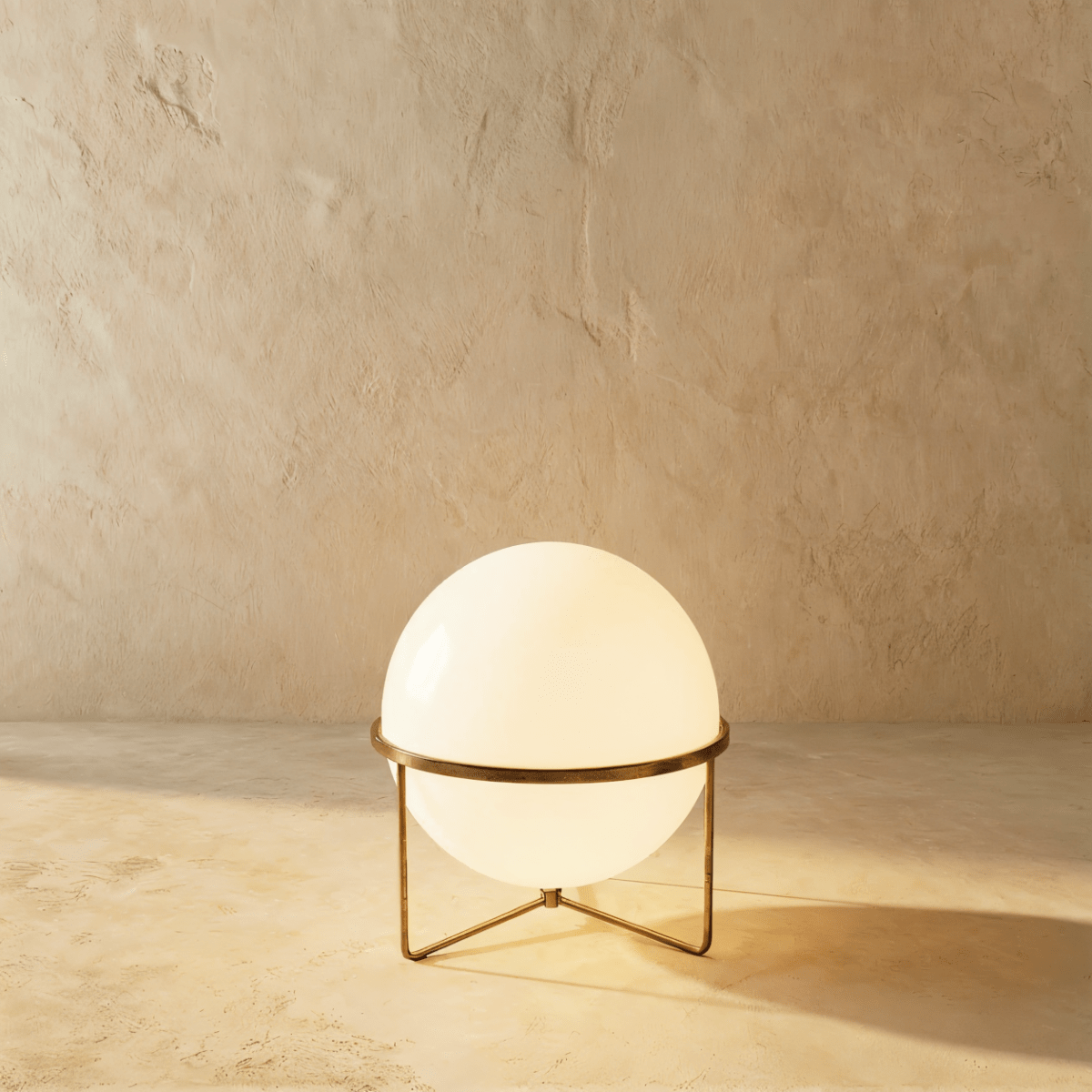 Modern Iron Layered Circular Floor Lamp 1-Light