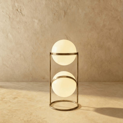 Modern Iron Layered Circular Floor Lamp 1-Light