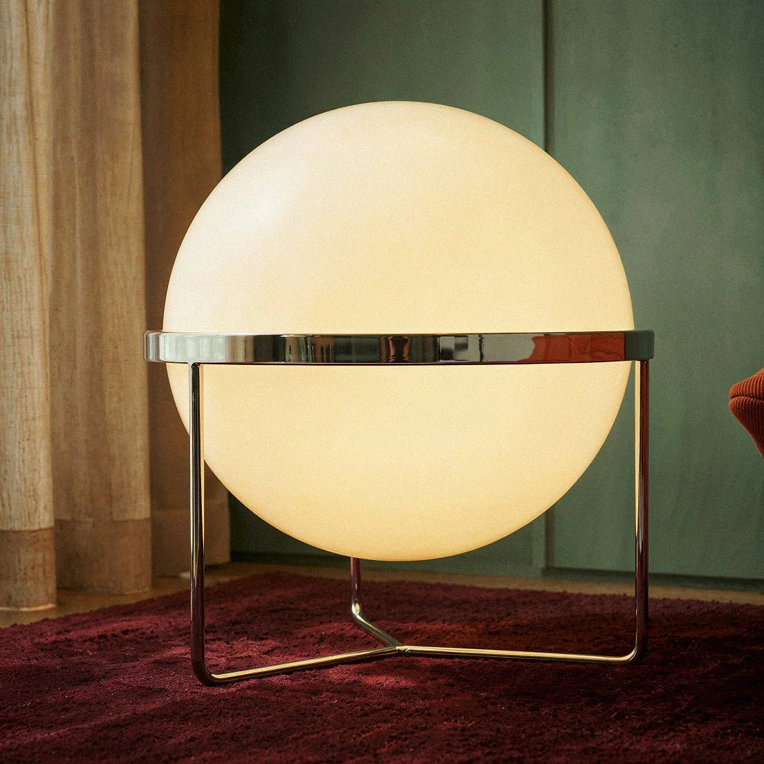 Modern Iron Layered Circular Floor Lamp 1-Light