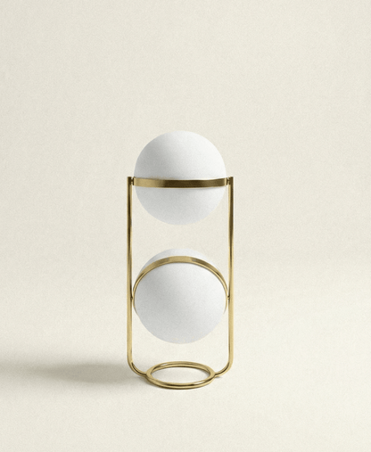 Modern Iron Layered Circular Floor Lamp 1-Light