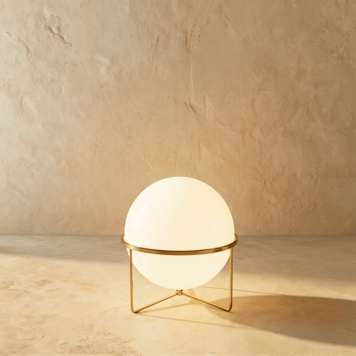 Modern Iron Layered Circular Floor Lamp 1-Light