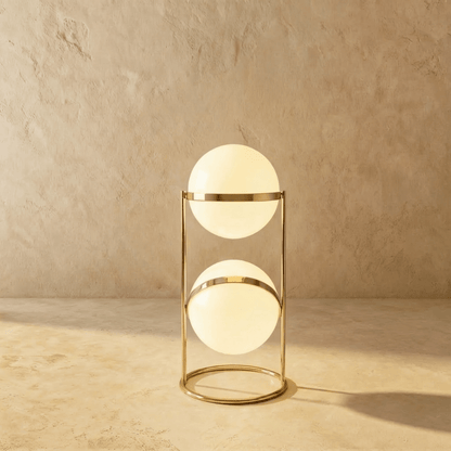 Modern Iron Layered Circular Floor Lamp 1-Light