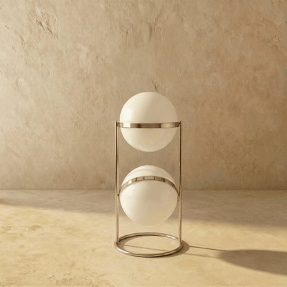 Modern Iron Layered Circular Floor Lamp 1-Light