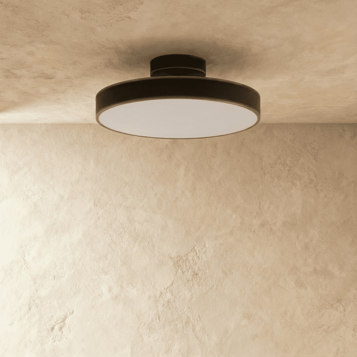 Modern Iron Wide Voltage Ceiling Light 1-Light