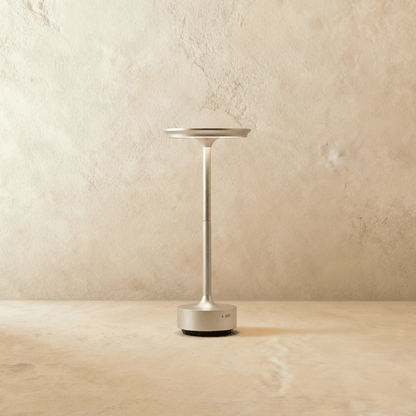 Modern Iron Acrylic Shade Table Lamp 1-Light