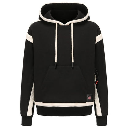 Women's Heated Hoodie USB Portable Fleece Pullover With Chest Back And Sleeve Heat Zones